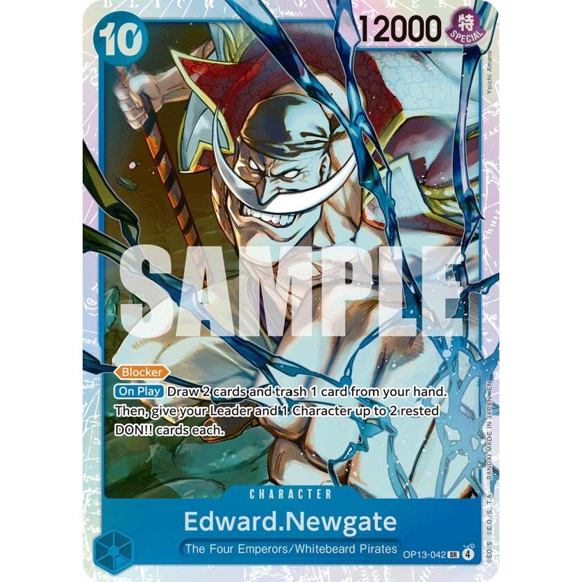 Image for Edward.Newgate (OP13-042) (OP13) - One Piece Card Game
