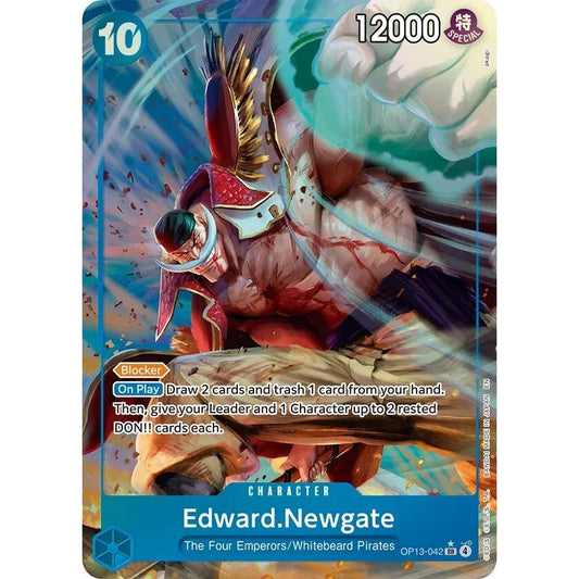 Image for Edward.Newgate (Alternate Art) (OP13-042) (OP13) - One Piece Card Game