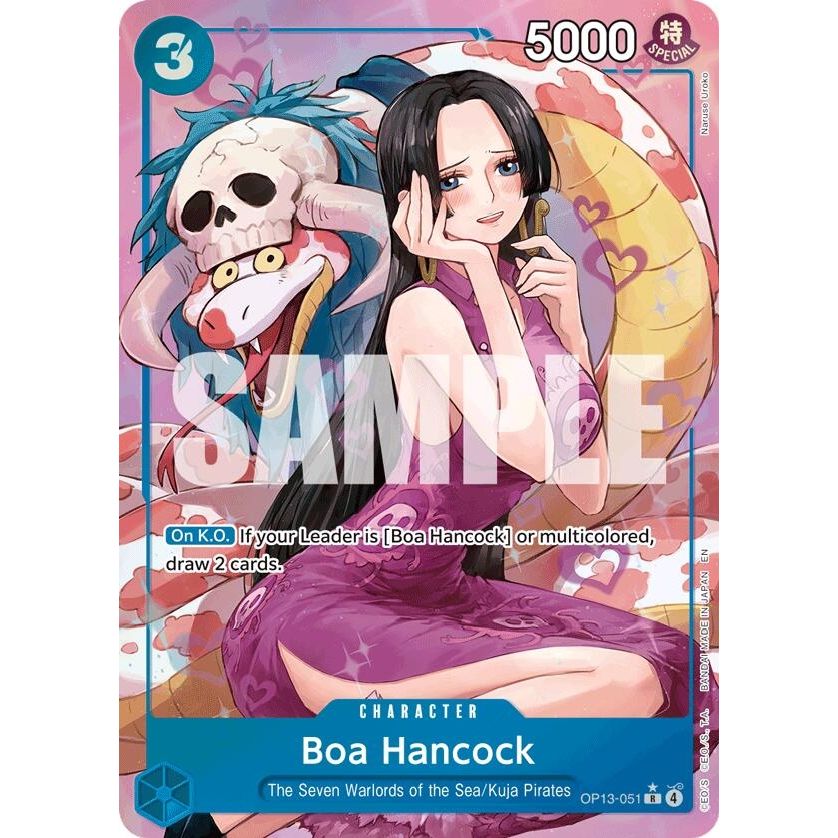 Image for Boa Hancock (Alternate Art) (OP13-051) (OP13) - One Piece Card Game