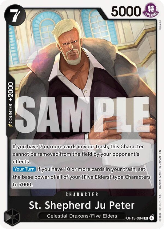 Image for St. Shepherd Ju Peter (OP13-084) (OP13) - One Piece Card Game