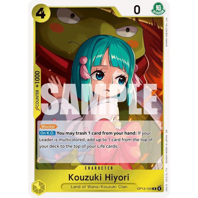 Image for Kouzuki Hiyori (OP13-104) (OP13) - One Piece Card Game