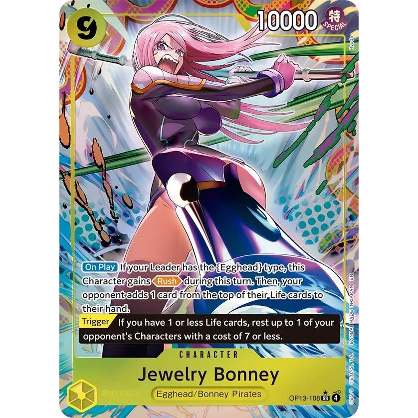 Jewelry Bonney (108) (Alternate Art) (OP13-108) (OP13)
