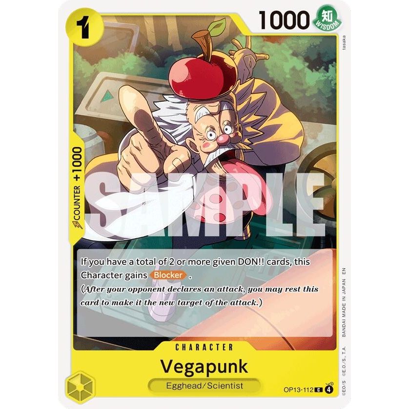Image for Vegapunk (OP13-112) (OP13) - One Piece Card Game