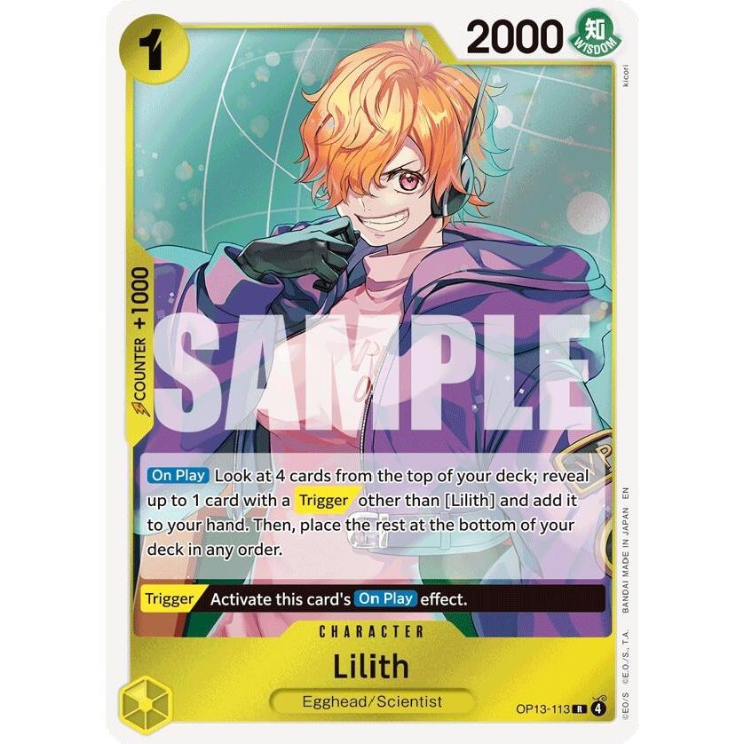 Image for Lilith (OP13-113) (OP13) - One Piece Card Game