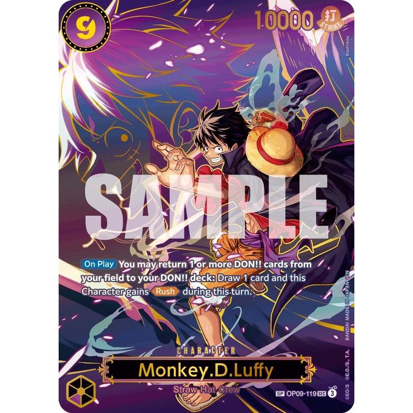 Image for Monkey.D.Luffy - OP09-119 (SP) (OP09-119) (OP13) - One Piece Card Game