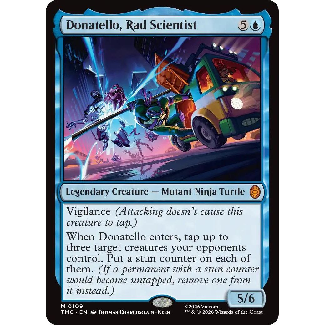 Image for Donatello, Rad Scientist (109) (TMC) - Magic: The Gathering