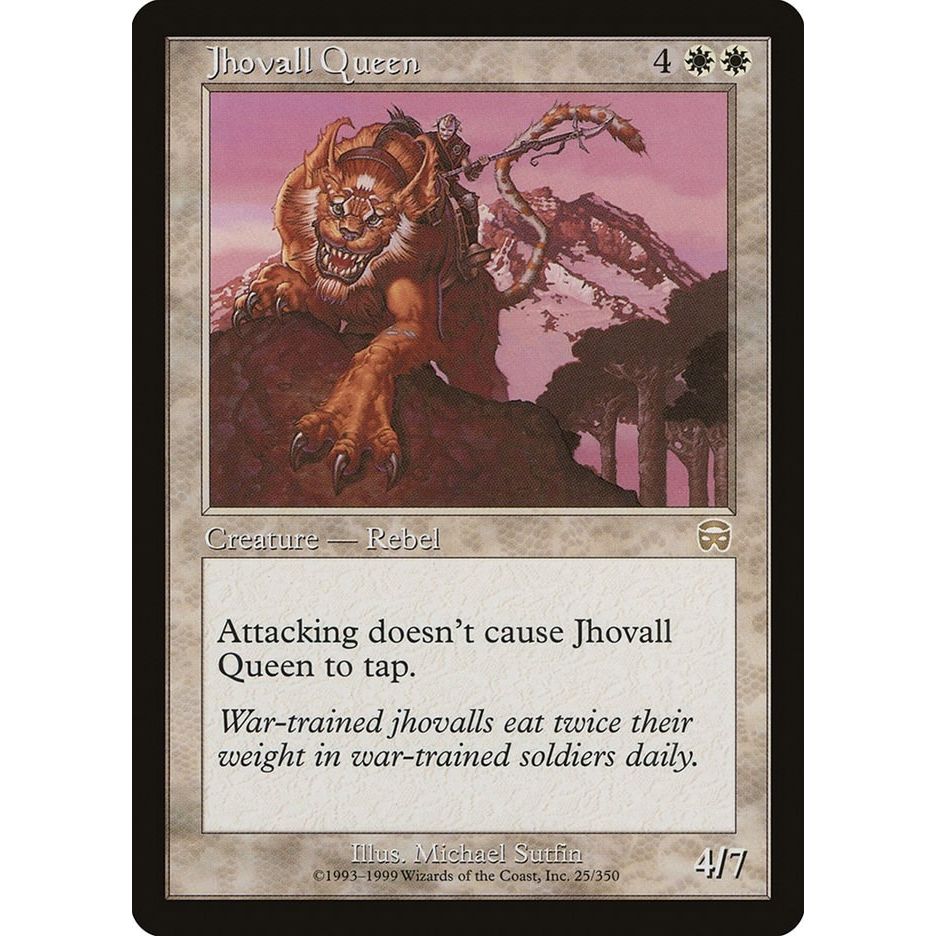 Image for Jhovall Queen (25) (MMQ) - Magic: The Gathering