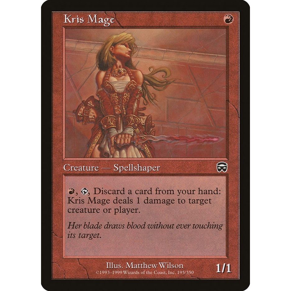 Image for Kris Mage (195) (MMQ) - Magic: The Gathering