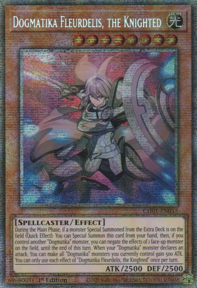 Image for Dogmatika Fleurdelis, the Knighted (Starlight Rare) (CH01-EN015) (CH01) - YuGiOh