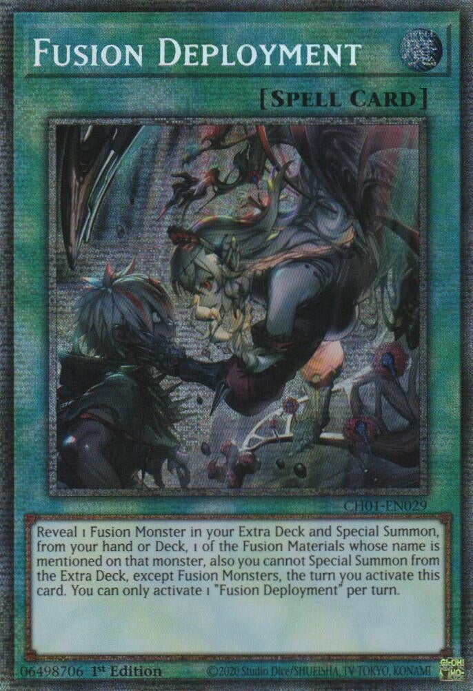 Image for Fusion Deployment (Starlight Rare) (CH01-EN029) (CH01) - YuGiOh