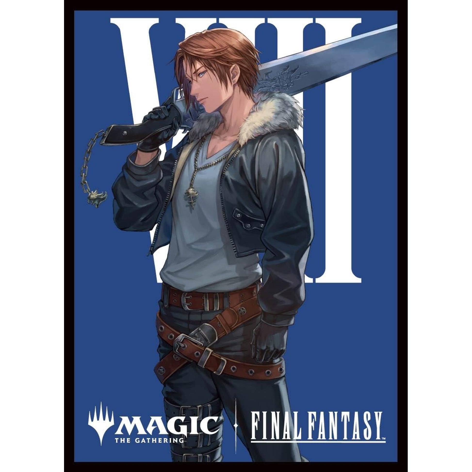 Image for Magic: The Gathering Player's Card Sleeve - FINAL FANTASY - Squall, SeeD Mercenary MFS-11 (80-Pack) - Card Sleeves