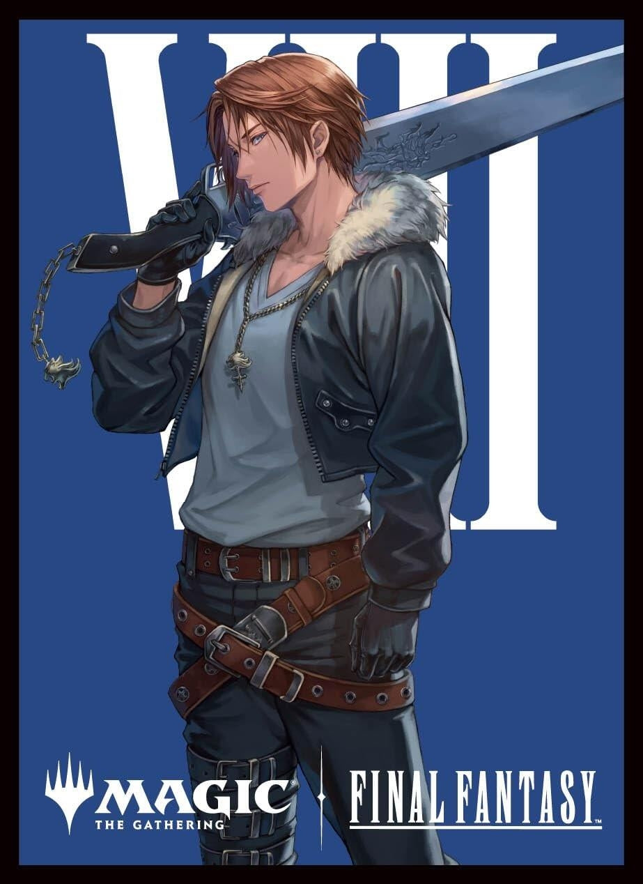 Image for Magic: The Gathering Player's Card Sleeve - FINAL FANTASY - Squall, SeeD Mercenary MFS-11 (80-Pack) - Card Sleeves