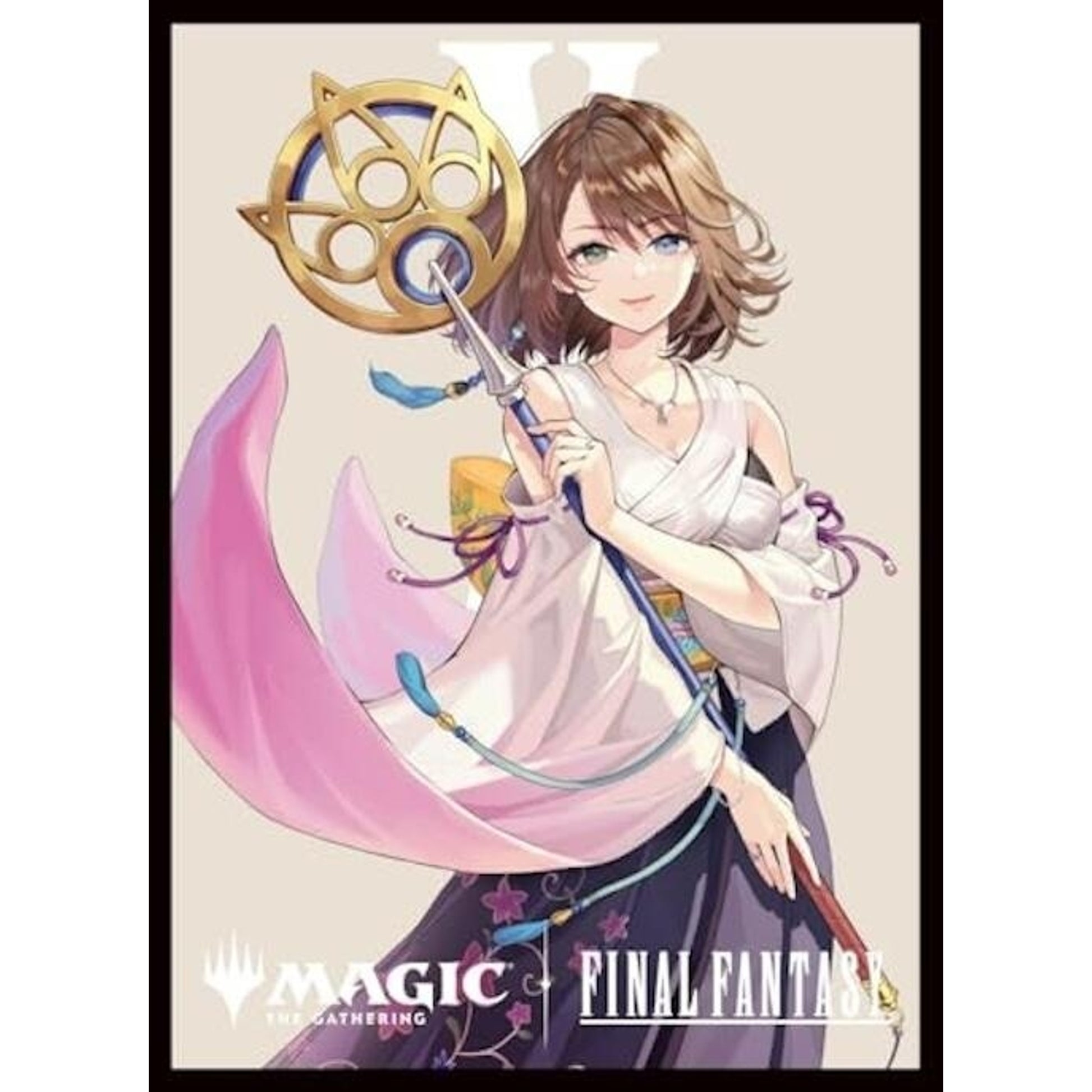 Image for Magic: The Gathering Player's Card Sleeve - FINAL FANTASY - Yuna, Grand Summoner MFS-12 (80-Pack) - Card Sleeves