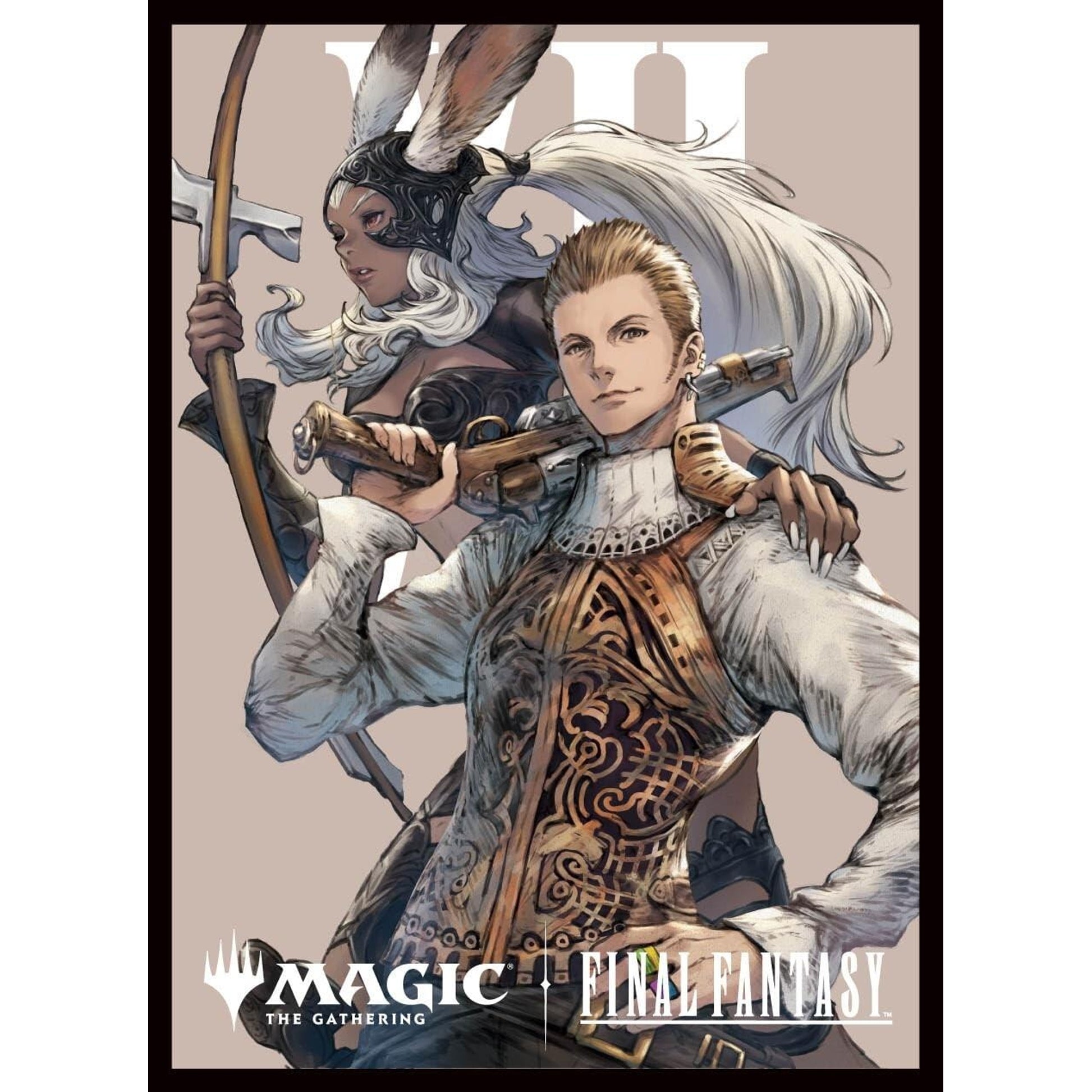 Image for Magic: The Gathering Player's Card Sleeve - FINAL FANTASY - Balthier and Fran MFS-13 (80-Pack) - Card Sleeves