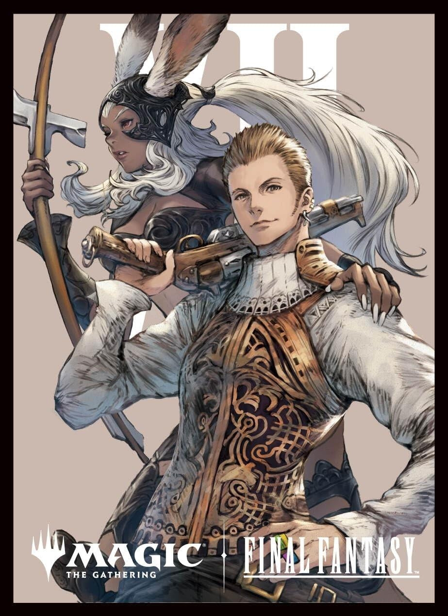 Image for Magic: The Gathering Player's Card Sleeve - FINAL FANTASY - Balthier and Fran MFS-13 (80-Pack) - Card Sleeves