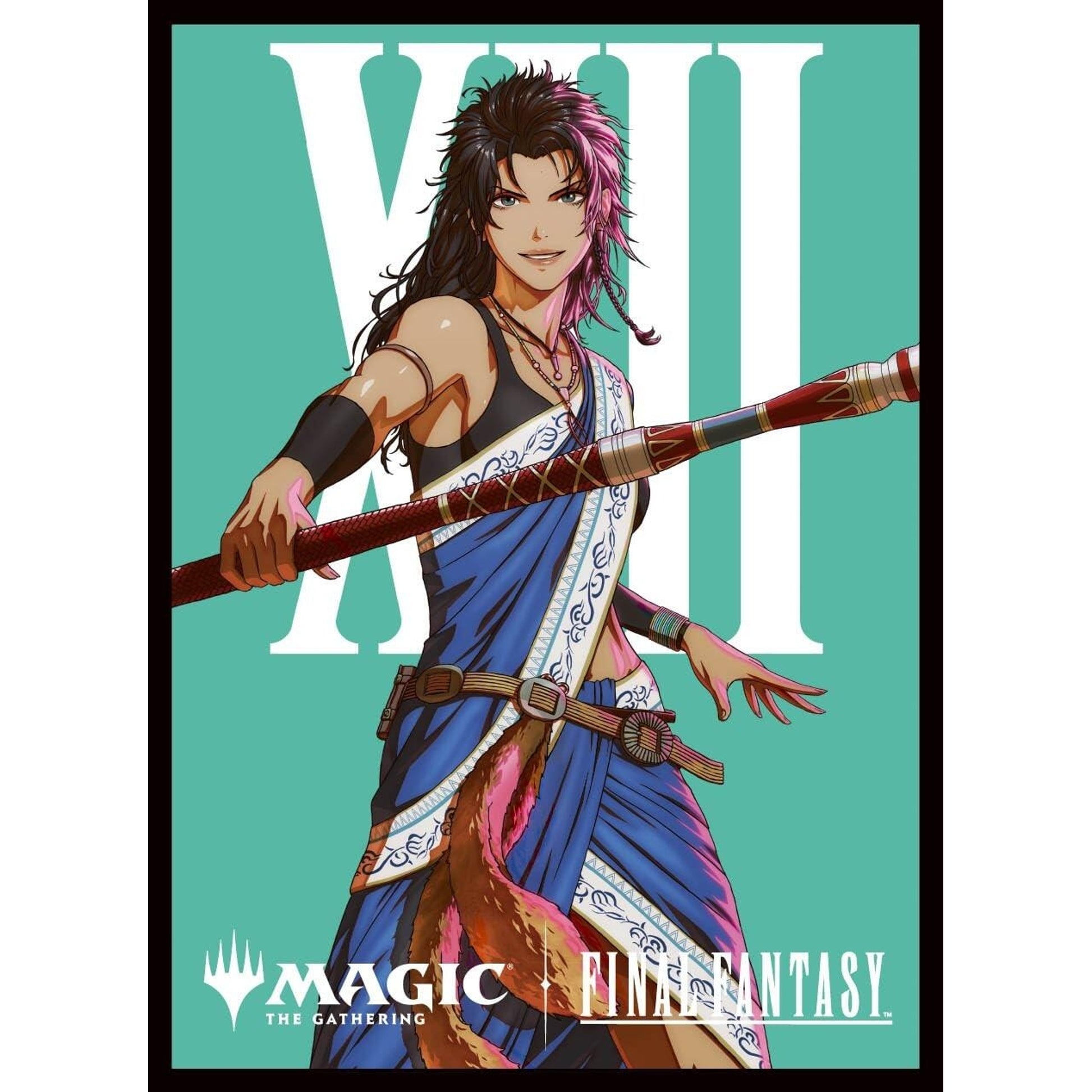 Image for Magic: The Gathering Player's Card Sleeve - FINAL FANTASY - Fang, Fearless l'Cie MFS-14 (80-Pack) - Card Sleeves