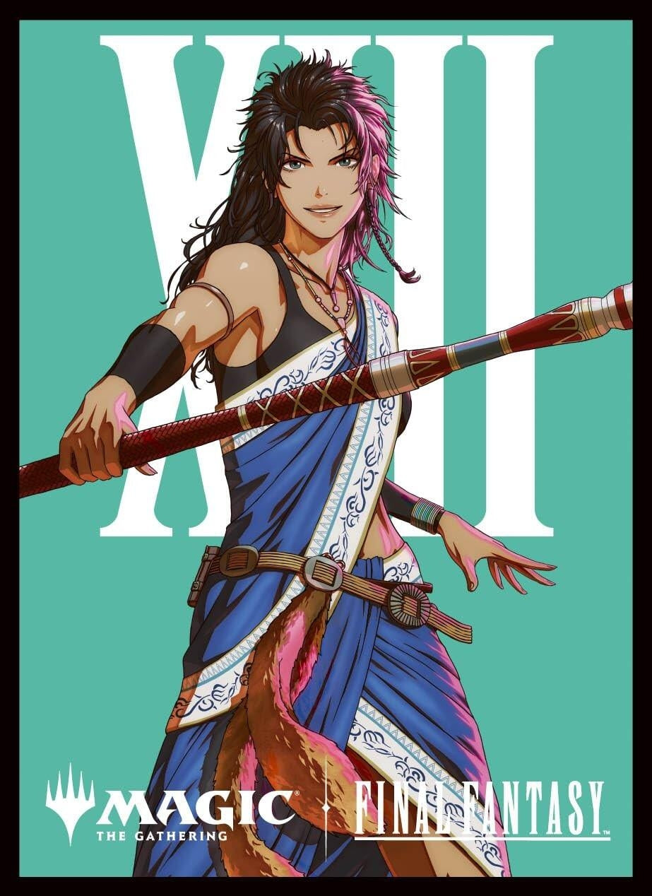 Image for Magic: The Gathering Player's Card Sleeve - FINAL FANTASY - Fang, Fearless l'Cie MFS-14 (80-Pack) - Card Sleeves