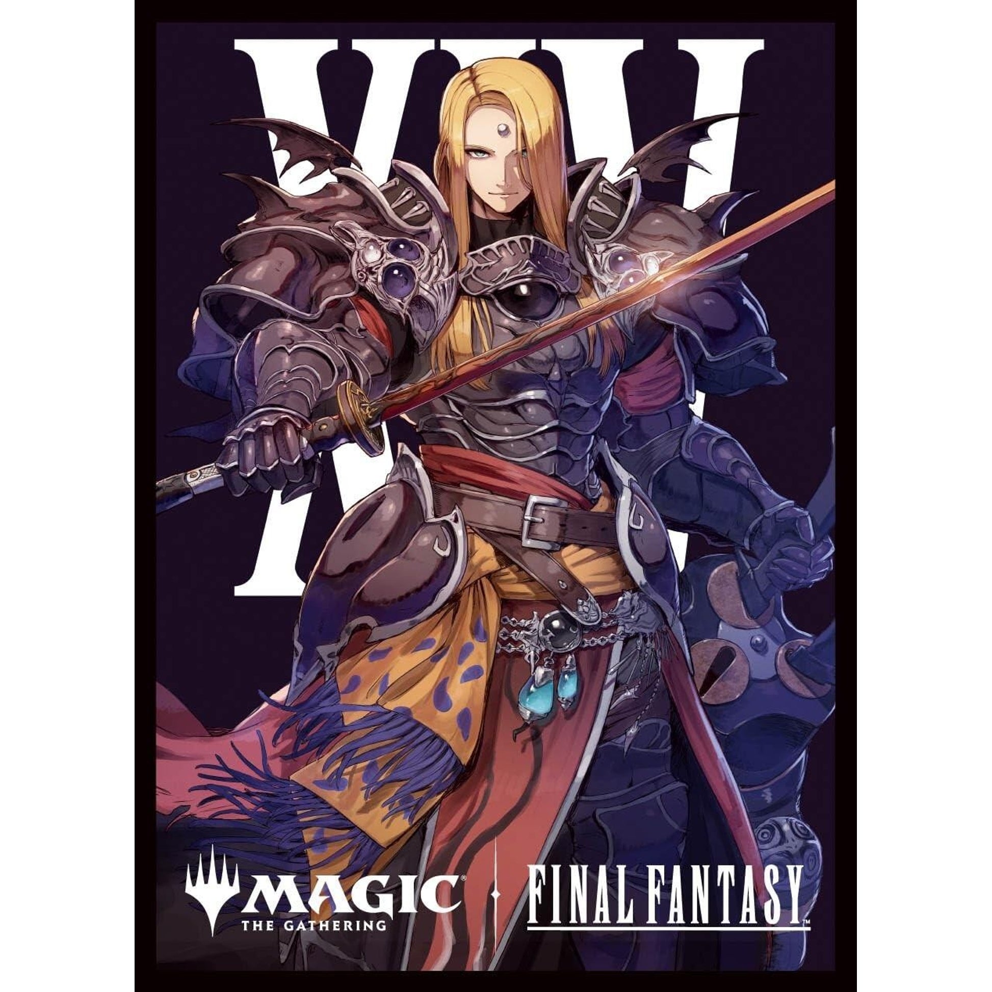 Image for Magic: The Gathering Player's Card Sleeve - FINAL FANTASY - Zenos yae Galvus MFS-16 (80-Pack) - Card Sleeves