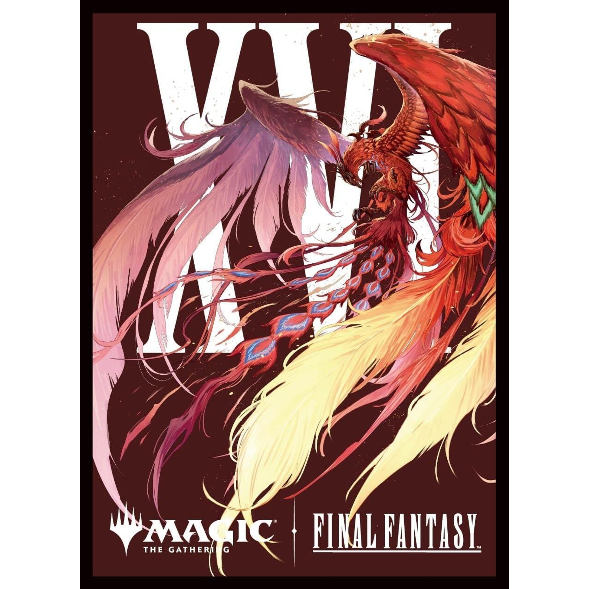 Image for Magic: The Gathering Player's Card Sleeve - FINAL FANTASY - Phoenix, Warden of Fire MFS-17 (80-Pack) - Card Sleeves