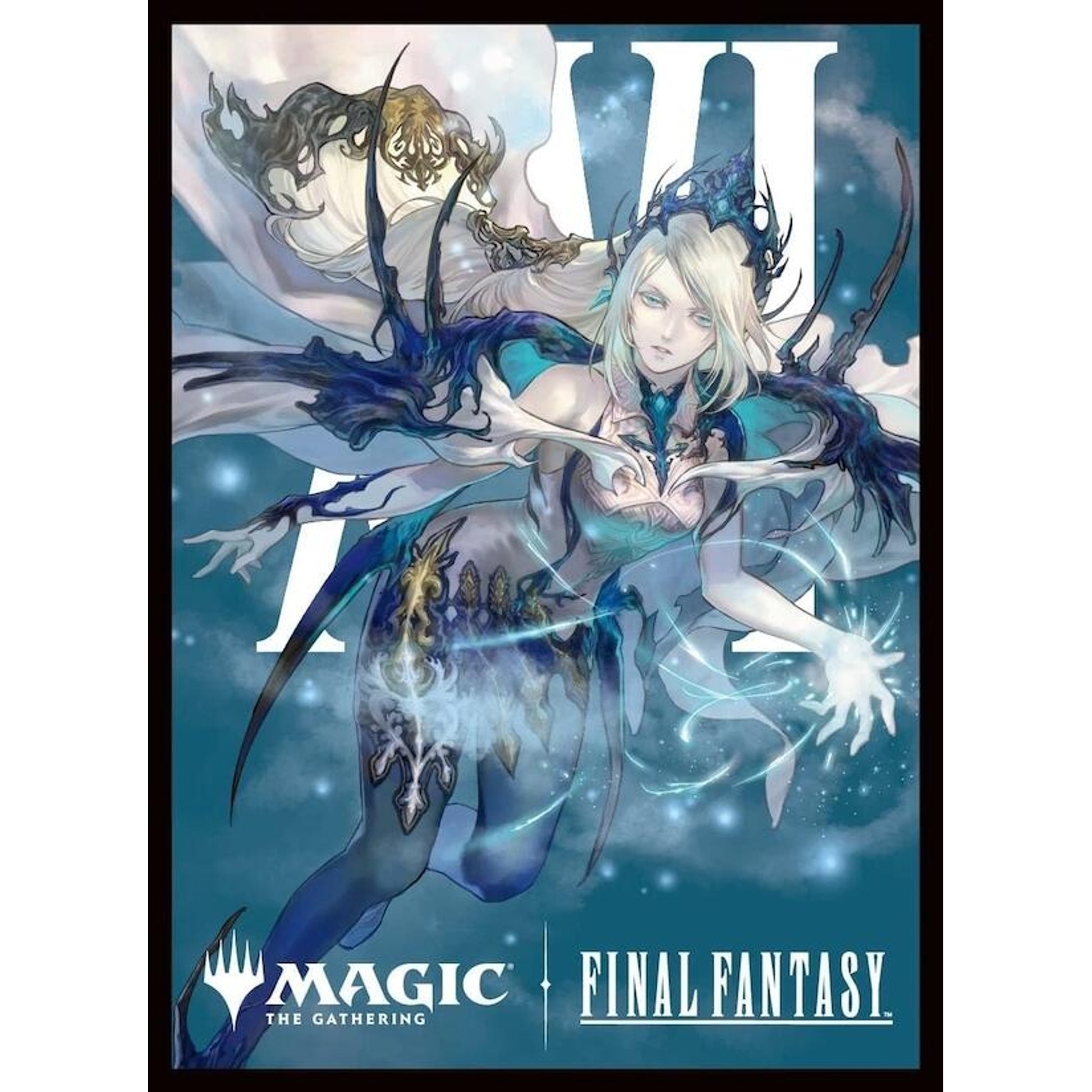 Image for Magic: The Gathering Player's Card Sleeve - FINAL FANTASY - Shiva, Warden of Ice MFS-18 (80-Pack) - Card Sleeves