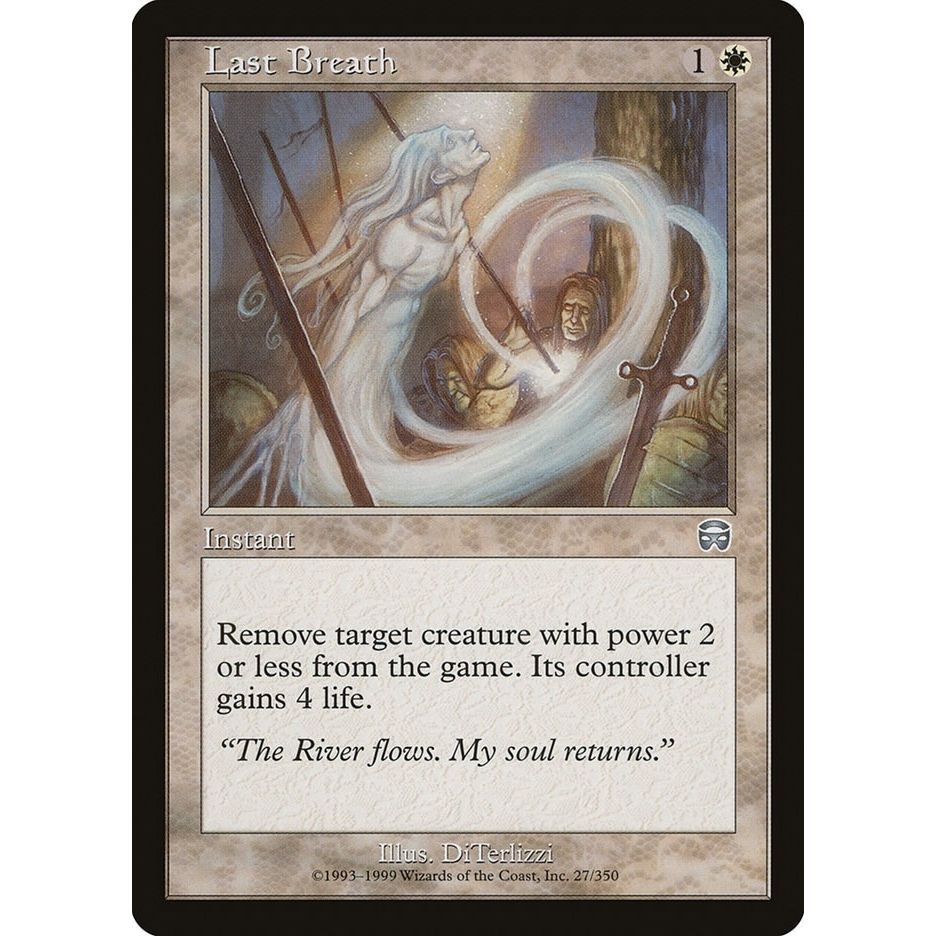 Image for Last Breath (27) (MMQ) - Magic: The Gathering