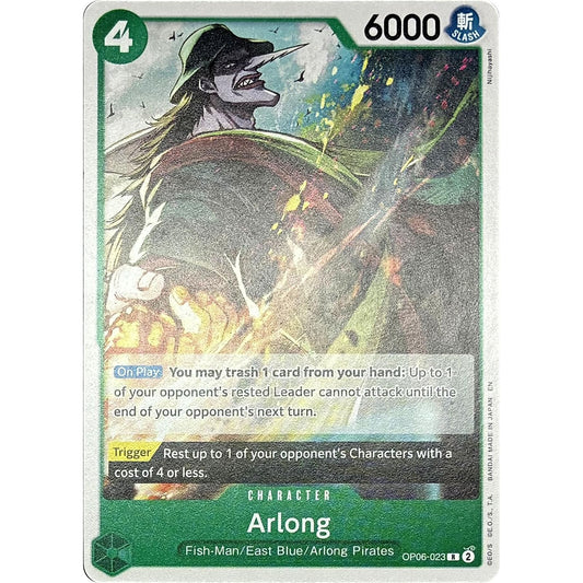 Image for Arlong - OP06-023 (OP06-023) (LT-01) - One Piece Card Game