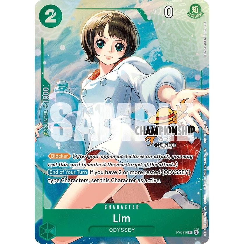 Image for Lim (CS 25-26 Event Pack Finalist Ver.) (P-079) (OP-PR) - One Piece Card Game
