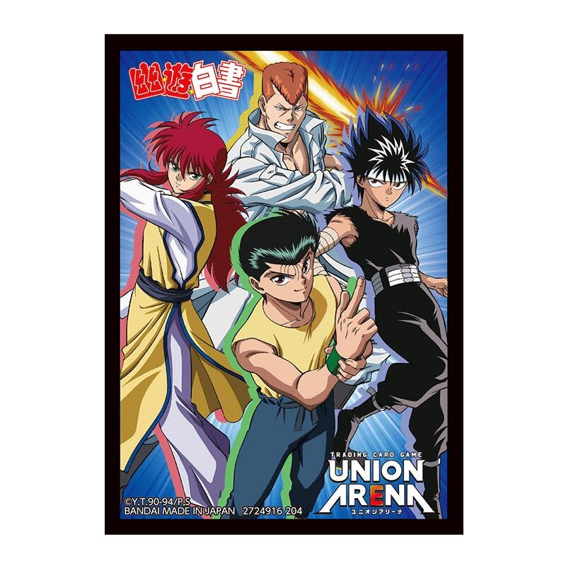 Image for Union Arena Official Sleeves - Yu Yu Hakusho (60-Pack) - Card Sleeves
