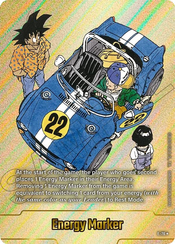 Image for Energy Marker (E-76) (Gold) (E-76) (DBSFW_EM) - Dragon Ball Super: Fusion World