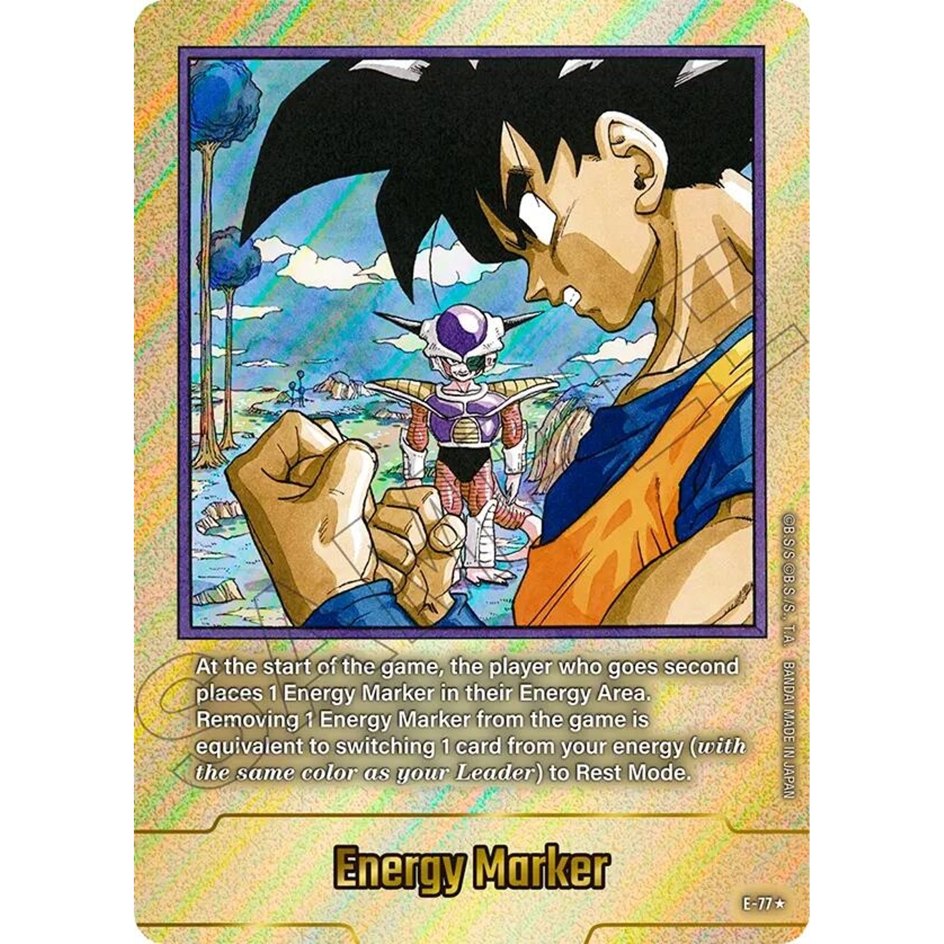 Image for Energy Marker (E-77) (Gold) (E-77) (DBSFW_EM) - Dragon Ball Super: Fusion World