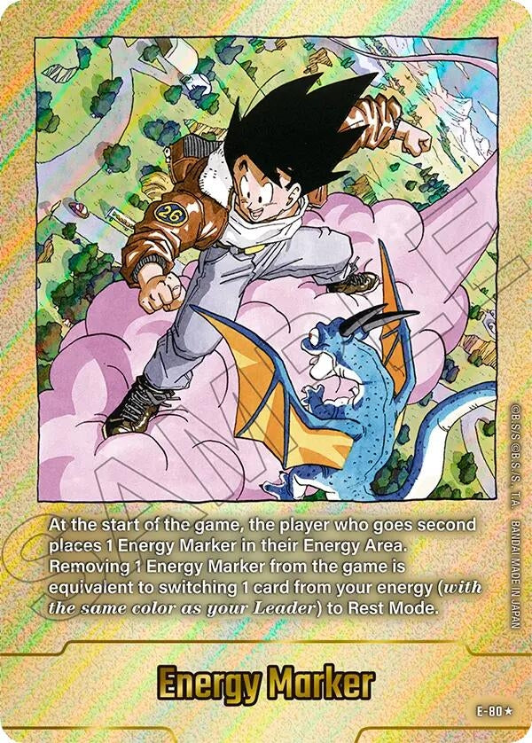 Image for Energy Marker (E-80) (Gold) (E-80) (DBSFW_EM) - Dragon Ball Super: Fusion World