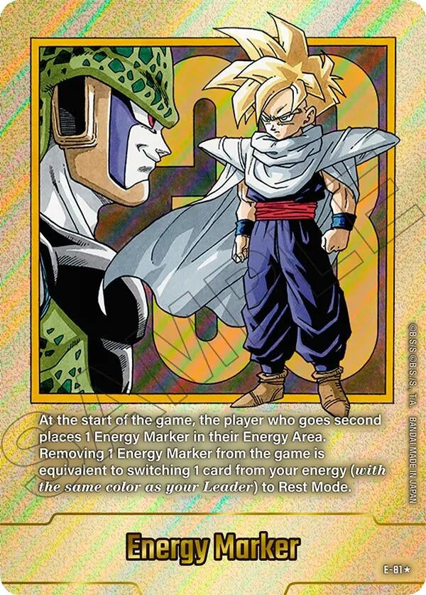 Image for Energy Marker (E-81) (Gold) (E-81) (DBSFW_EM) - Dragon Ball Super: Fusion World
