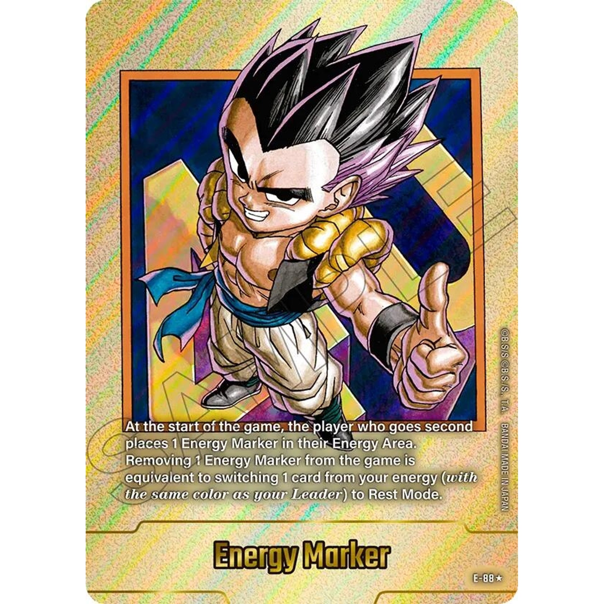 Image for Energy Marker (E-88) (Gold) (E-88) (DBSFW_EM) - Dragon Ball Super: Fusion World