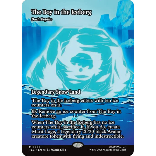 The Boy in the Iceberg - Dark Depths (Borderless) (56) (TLE)