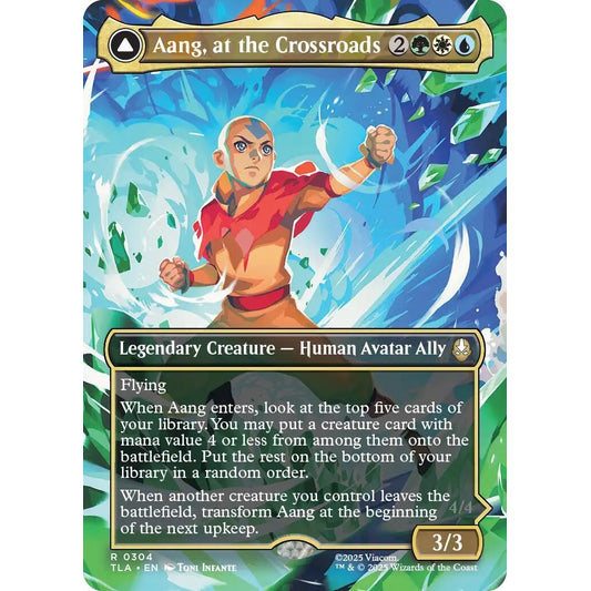 Aang, at the Crossroads (Borderless) (304) (TLA)