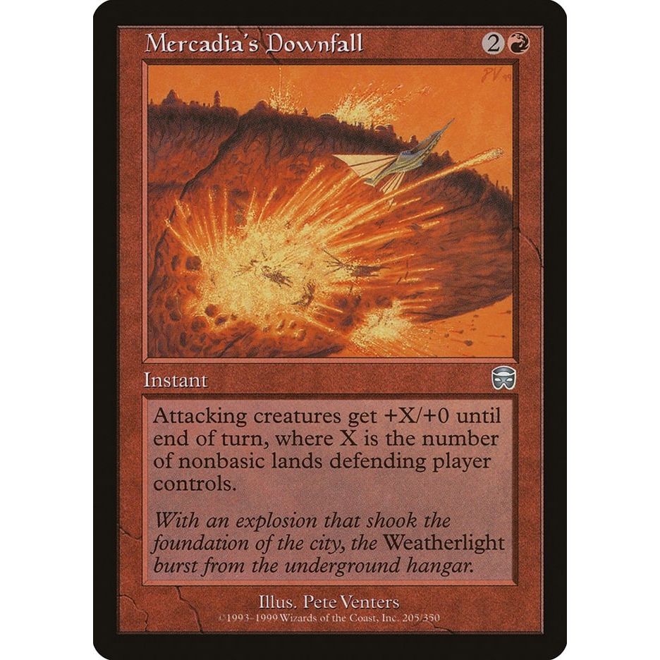 Image for Mercadia's Downfall (205) (MMQ) - Magic: The Gathering
