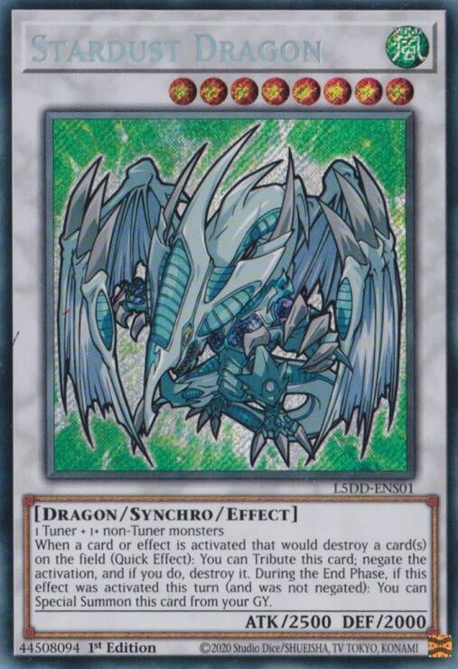 Image for Stardust Dragon (L5DD-ENS01) (L5DD-ENS01) (L5DD) - YuGiOh