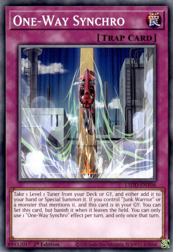 Image for One-Way Synchro (L5DD-ENY06) (L5DD) - YuGiOh