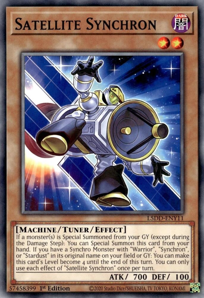 Image for Satellite Synchron (L5DD-ENY11) (L5DD) - YuGiOh