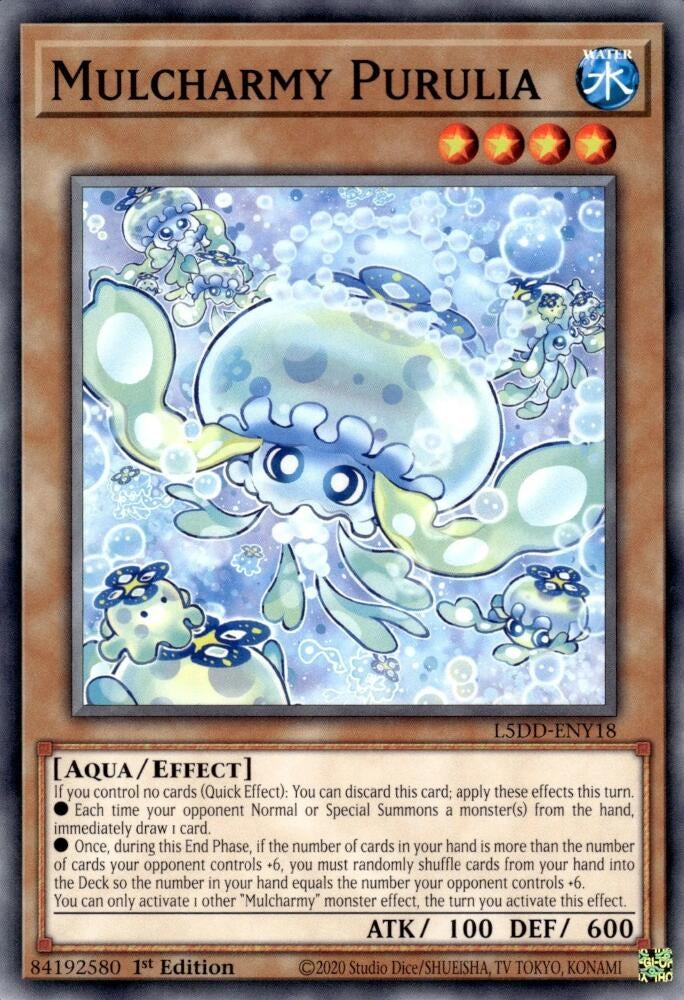 Image for Mulcharmy Purulia (L5DD-ENY18) (L5DD) - YuGiOh