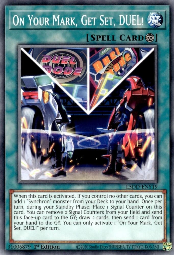 Image for On Your Mark, Get Set, DUEL! (L5DD-ENY19) (L5DD) - YuGiOh