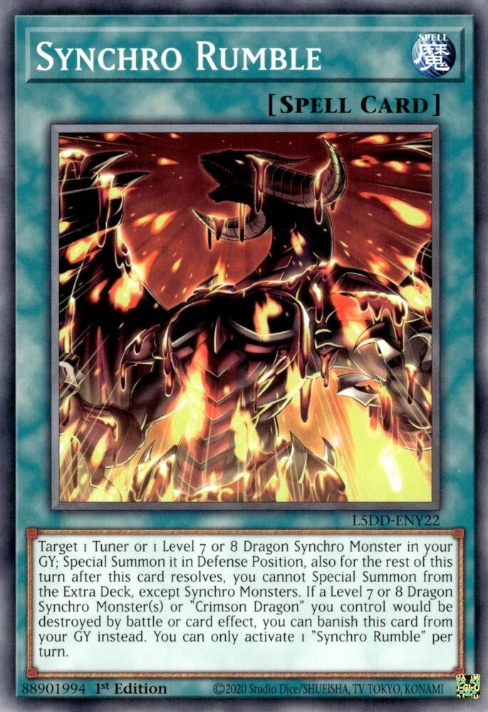 Image for Synchro Rumble (L5DD-ENY22) (L5DD) - YuGiOh