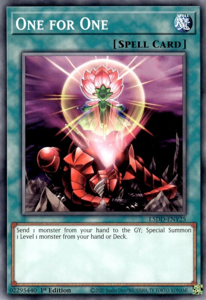 Image for One for One (L5DD-ENY25) (L5DD) - YuGiOh