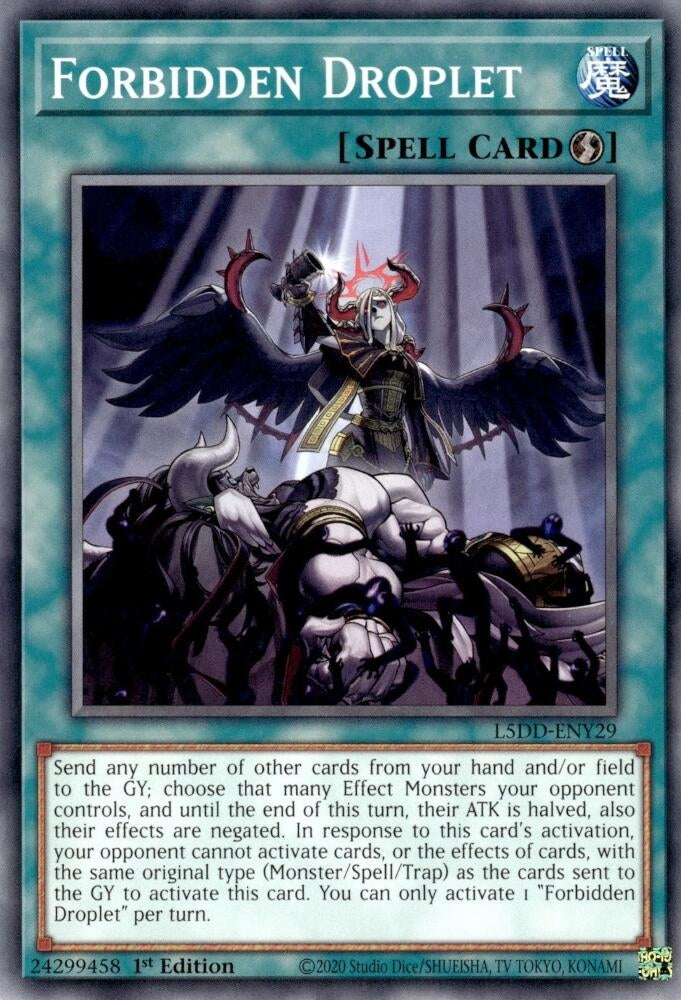 Image for Forbidden Droplet (L5DD-ENY29) (L5DD) - YuGiOh