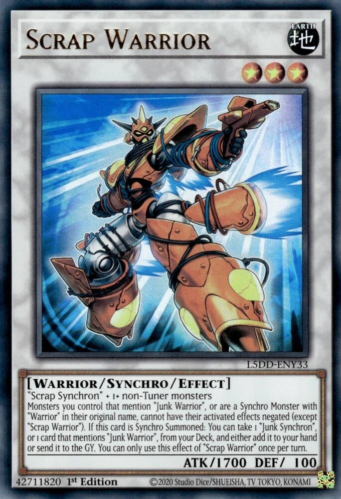 Image for Scrap Warrior (L5DD-ENY33) (L5DD) - YuGiOh