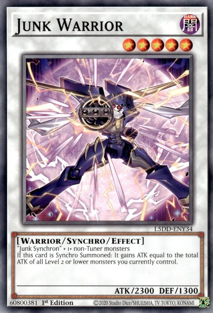 Image for Junk Warrior (L5DD-ENY34) (L5DD) - YuGiOh