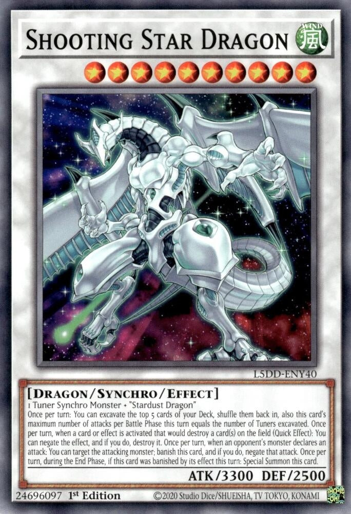 Image for Shooting Star Dragon (L5DD-ENY40) (L5DD) - YuGiOh