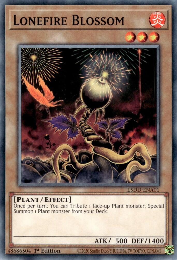 Image for Lonefire Blossom (L5DD-ENA01) (L5DD) - YuGiOh