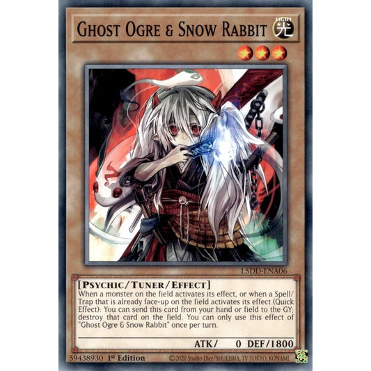Image for Ghost Ogre & Snow Rabbit (L5DD-ENA06) (L5DD) - YuGiOh