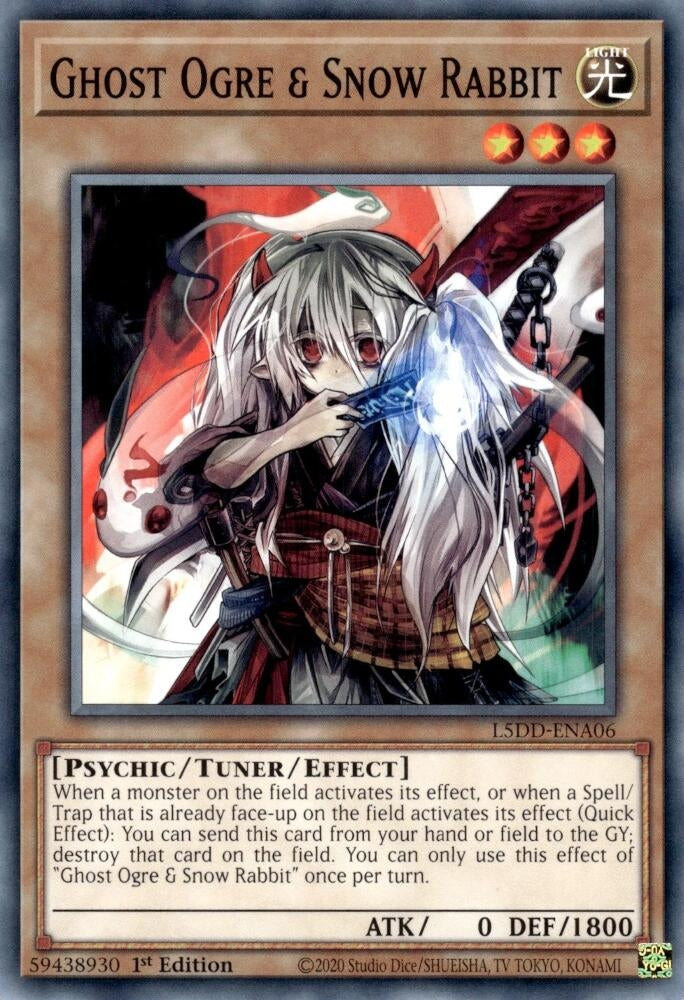 Image for Ghost Ogre & Snow Rabbit (L5DD-ENA06) (L5DD) - YuGiOh